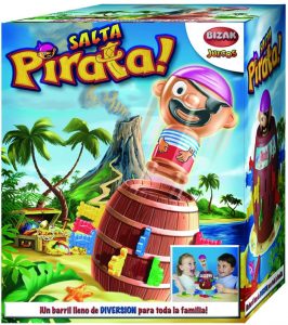 Salta El Pirata – Juego De Mesa De Concentración De Bizak