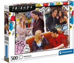 Puzzle de parejas de Friends de 500 piezas de Clementoni - Los mejores puzzles de Friends