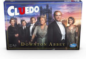 Juego de mesa de Cluedo Downton Abbey en inglés de Hasbro - Los mejores juegos de mesa del Cluedo - Juego de mesa de misterio de Cluedo