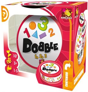 Juego de mesa de Dobble Formas y Números - Los mejores juegos de mesa del Dobble
