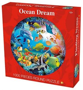 Los mejores puzzles circulares redondos - Puzzle de circular de Oceano de 1000 piezas