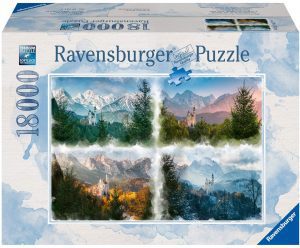 Los mejores puzzles de 10000 piezas o más - Puzzle de Estaciones de 18000 piezas de Ravensburger