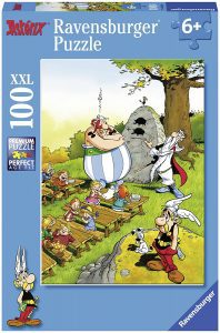 Los mejores puzzles de Asterix y Obelix - Puzzle de 100 piezas de personajes de Asterix y Obelix de la caza del Jabalí de Ravensburger