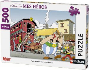 Los mejores puzzles de Asterix y Obelix - Puzzle de 500 piezas de Asterix y Obelix Londinium de Nathan