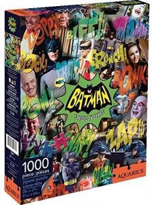 Los mejores puzzles de Batman - Puzzle de Batman clásico de 1000 piezas de Aquarius
