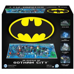 Los mejores puzzles de Batman - Puzzle de Gotham en 4D de 1550 piezas