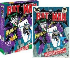 Los mejores puzzles de Batman - Puzzle de cómics de Joker de 500 piezas de Aquarius