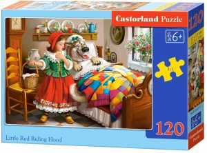 Los mejores puzzles de Caperucita Roja - Puzzle de Caperucita Roja y la Abuelita de 120 piezas de Castorland