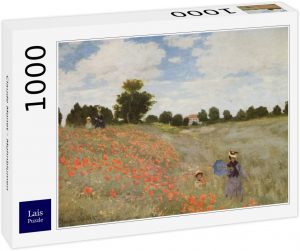Los mejores puzzles de Claude Monet - Puzzle de 1000 piezas de Amapolas de Claude Monet de Lais