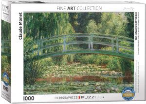 Los mejores puzzles de Claude Monet - Puzzle de 1000 piezas de El Puente Japonés de Claude Monet de Eurographics