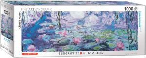 Los mejores puzzles de Claude Monet - Puzzle de 1000 piezas de los NenÃºfares de Claude Monet de Eurographics de Panorama