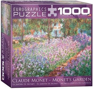 Los mejores puzzles de Claude Monet - Puzzle de 1000 piezas del Jardín de Claude Monet de Eurographics 2