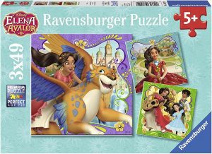 Los mejores puzzles de Elena de Ávalor - Puzzle de Elena de Ávalor de 3x49 piezas de Ravensburger