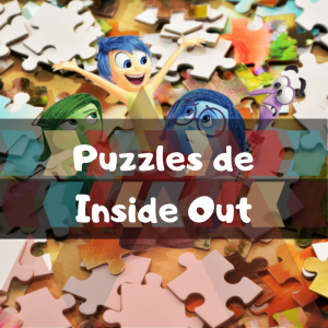 Los mejores puzzles de Inside Out - Del Reves de Disney Pixar