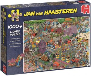 Los mejores puzzles de Jan Van Haasteren de Jumbo de 1000 piezas - Puzzle de Flores