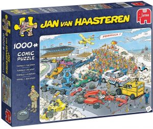 Los mejores puzzles de Jan Van Haasteren de Jumbo de 1000 piezas - Puzzle de Fórmula 1
