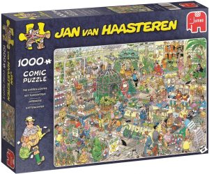Los mejores puzzles de Jan Van Haasteren de Jumbo de 1000 piezas - Puzzle de Jardín