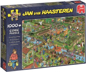 Los mejores puzzles de Jan Van Haasteren de Jumbo de 1000 piezas - Puzzle de Jardín de vegetales