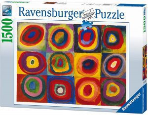 Los mejores puzzles de Kandinsky Vassily - Puzzle de 1500 piezas de Kandinsky de Ravensburger de Estudio sobre Color