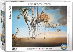 Los mejores puzzles de La tentación de San Antonio de Salvador Dalí - Puzzle de 1000 piezas de Salvador Dalí de Eurographics