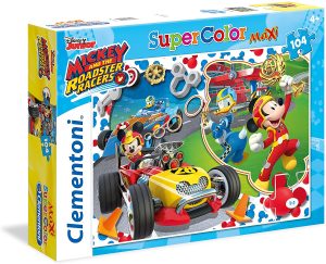 Los mejores puzzles de Mickey Mouse - Puzzle de Mickey Mouse Club House de 104 piezas de Clementoni
