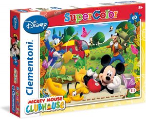 Los mejores puzzles de Mickey Mouse - Puzzle de Mickey Mouse Club House de 60 piezas de Clementoni