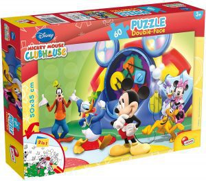 Los mejores puzzles de Mickey Mouse - Puzzle de Mickey Mouse Club House de 60 piezas de Lisciani