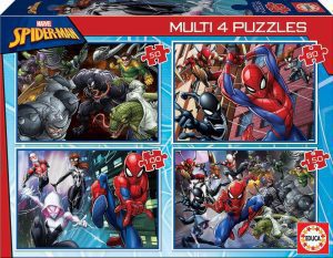 Los mejores puzzles de Spiderman - Puzzle de Spiderman progresivo de Clementoni