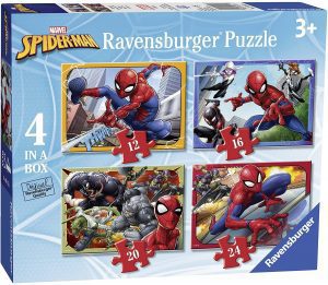 Los mejores puzzles de Spiderman - Puzzle de Spiderman progresivo de Ravensburger 2