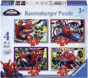 Los mejores puzzles de Spiderman - Puzzle de Spiderman progresivo de Ravensburger