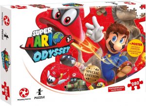 Los mejores puzzles de Super Mario Bros - Puzzle de Super Mario Odyssey de 280 piezas de Usaopoly