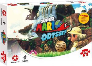Los mejores puzzles de Super Mario Bros - Puzzle de Super Mario Odyssey de 500 piezas de Winning Moves de Fossil Falls