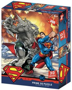 Los mejores puzzles de Superman - Puzzle de Superman vs Doomsday de 300 piezas de Prime 3D Puzzle