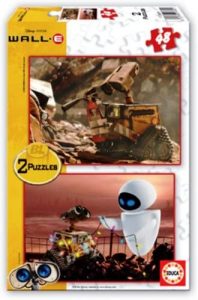 Los mejores puzzles de Wall-E - Puzzle de Wall-E de Pixar de 2x48 de Educa - Puzzles de Disney Pixar