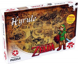 Los mejores puzzles de Zelda - Puzzle de The Legend Of Zelda Mapa de 500 piezas de Winning Moves