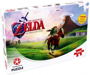 Los mejores puzzles de Zelda - Puzzle de The Legend Of Zelda Ocarina Of Time de 1000 piezas de Winning Moves