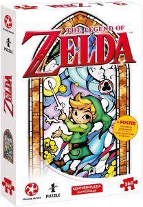 Los mejores puzzles de Zelda - Puzzle de vidriera de Zelda de 360 piezas de Winning Moves 5