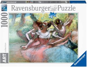 Los mejores puzzles de bailarinas - Puzzle de 4 Bailarinas en el stage 1000 piezas de Ravensburger