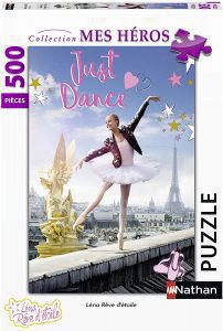 Los mejores puzzles de bailarinas - Puzzle de bailarina de ballet en París de 500 piezas de Nathan