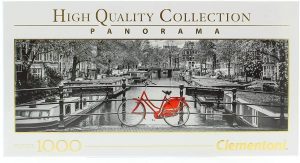 Los mejores puzzles de bicicletas y ciclismo - Puzzle de 1000 piezas de Bicicleta de Ámsterdam de Clementoni