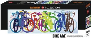 Los mejores puzzles de bicicletas y ciclismo - Puzzle de 1000 piezas de Bicicletas 2 de Heye