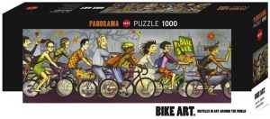 Los mejores puzzles de bicicletas y ciclismo - Puzzle de 1000 piezas de Bicicletas de Heye
