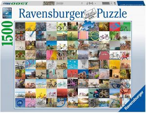 Los mejores puzzles de bicicletas y ciclismo - Puzzle de 1500 piezas de Bicicletas de Ravensburger