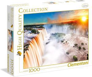 Los mejores puzzles de cataratas y cascadas - Puzzle de las cataratas del Niágara de 1000 piezas de Clementoni