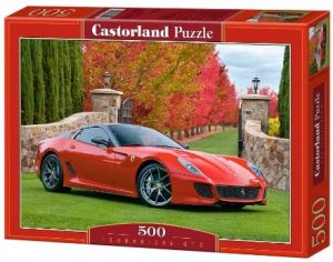 Los mejores puzzles de coches - Puzzle de Ferrari 599 GTO de 500 piezas de Castorland
