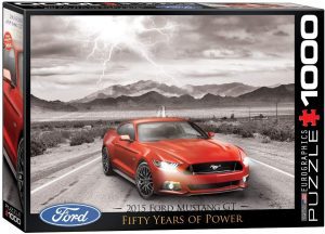 Los mejores puzzles de coches - Puzzle de Ford Mustang GT de 1000 piezas de Eurographics