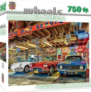 Los mejores puzzles de coches - Puzzle de Triple Amenaza Ferrari de 750 piezas de MasterPieces