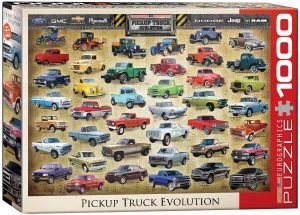 Los mejores puzzles de coches - Puzzle de Truck Evolution de 1000 piezas de Eurographics