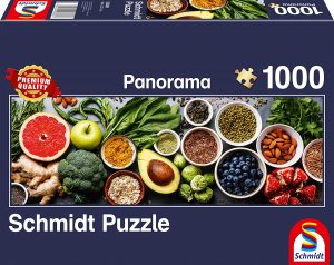 Los mejores puzzles de cocina y comida - Puzzle de 1000 piezas de Panorama de Schmidt de Mesa de la Cocina