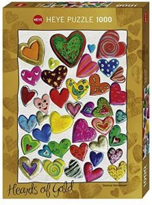 Los mejores puzzles de corazón - Puzzle de corazones de 1000 piezas de Heye